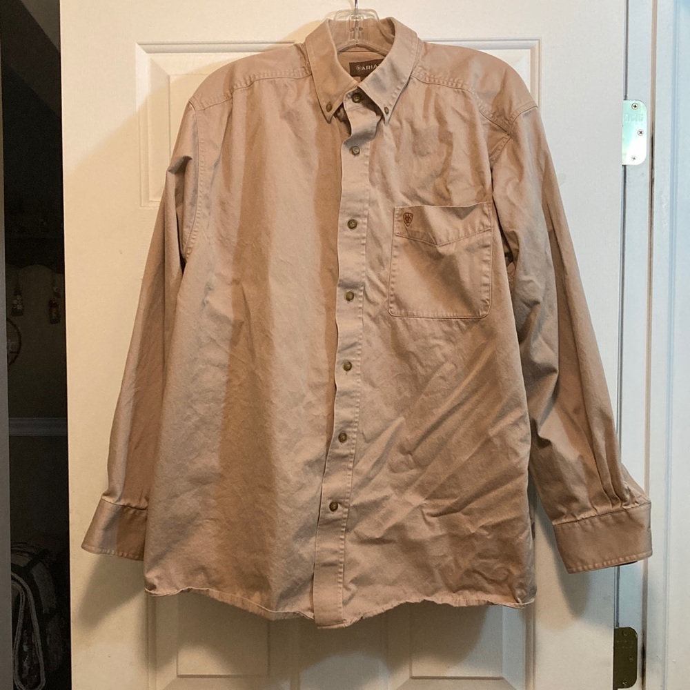 Ariat Men's Brown Shirt